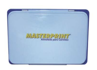 ALMOFADA CARIMBO AZUL 3.0 >